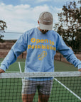 Open to Possibilities Reversible Sweater - Blue Haze