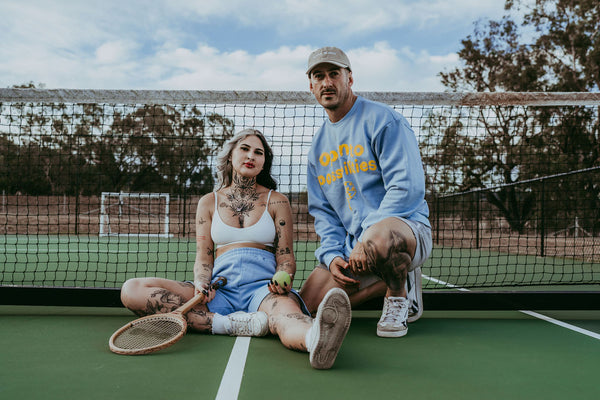 Open to Possibilities Reversible Sweater - Blue Haze