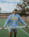 Open to Possibilities Reversible Sweater - Blue Haze