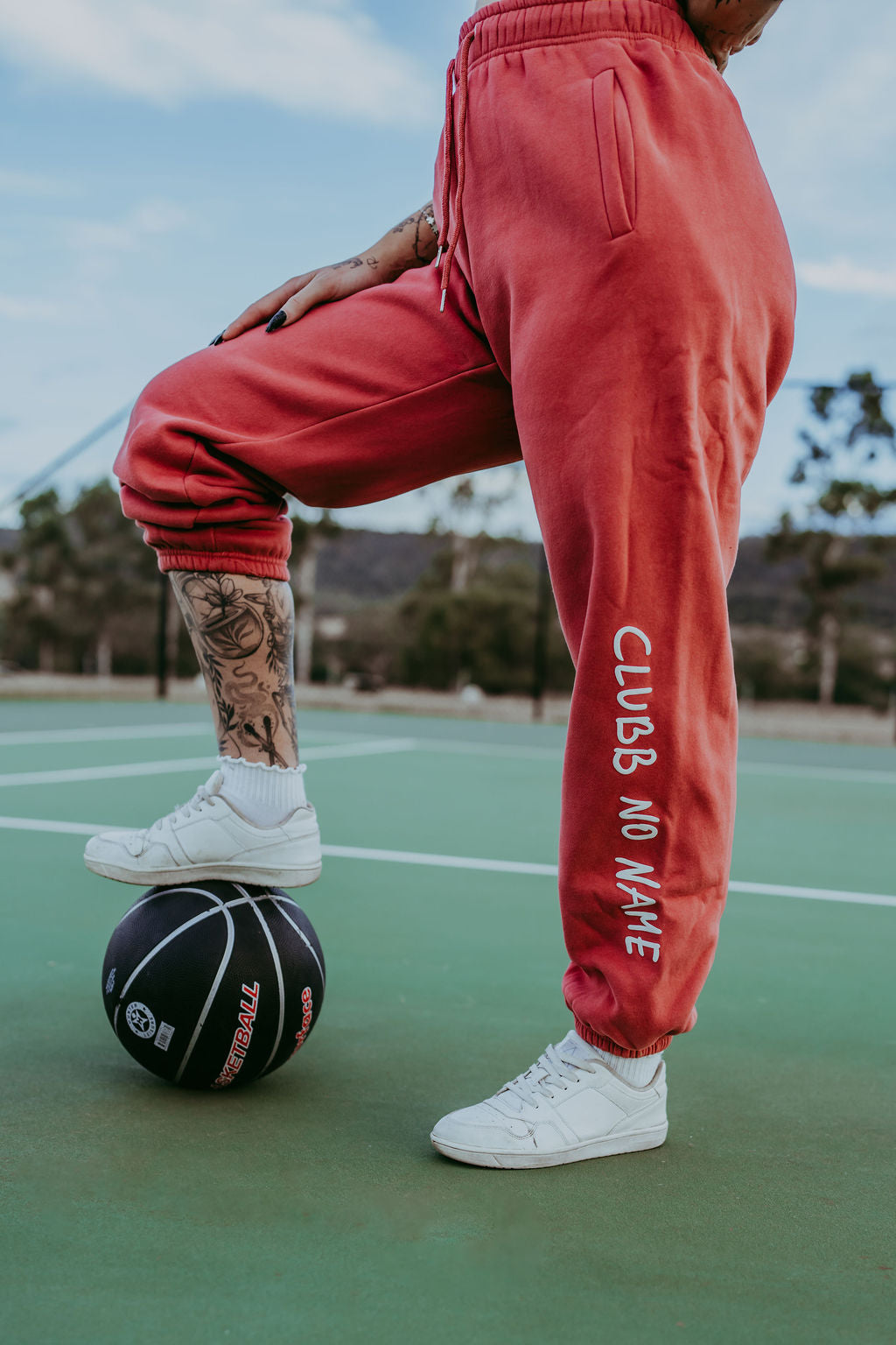 Track Pants - Berry