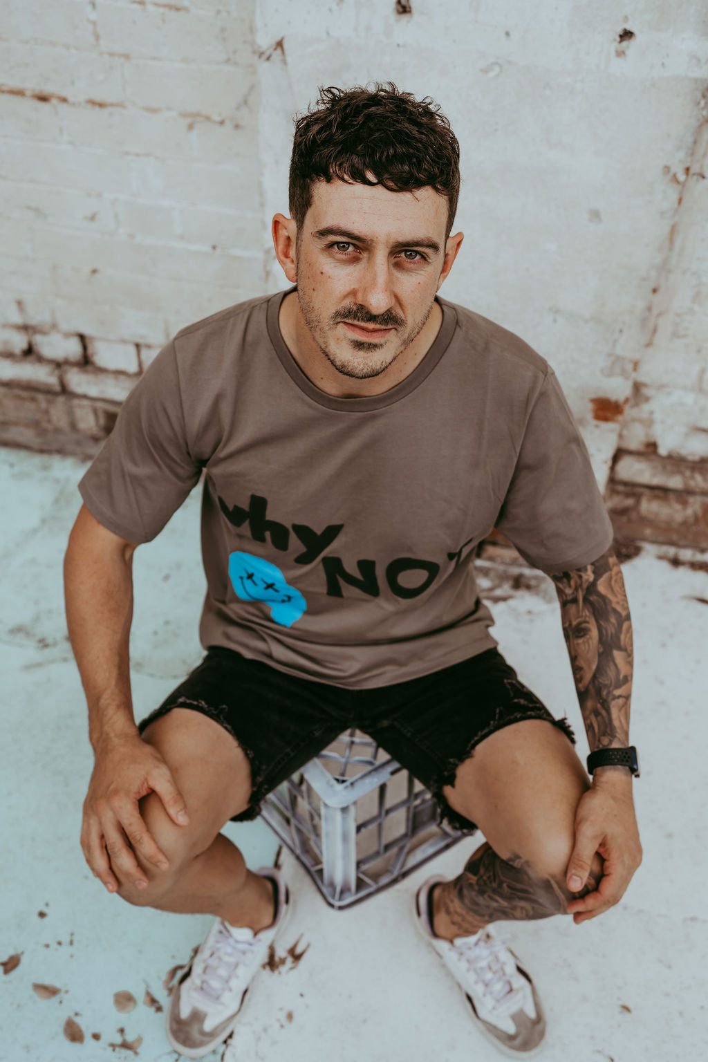 Why Not Tee Shirt - Granite