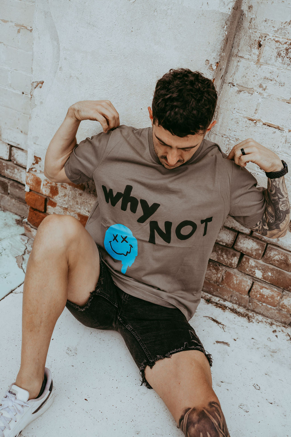 Why Not Tee Shirt - Granite