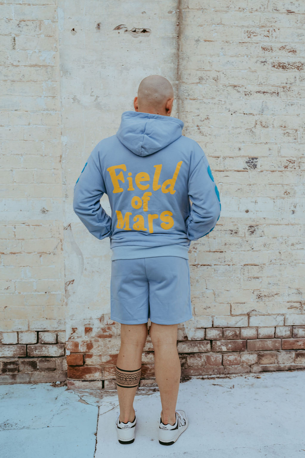 Field of Mars Hoodie - Blue Haze