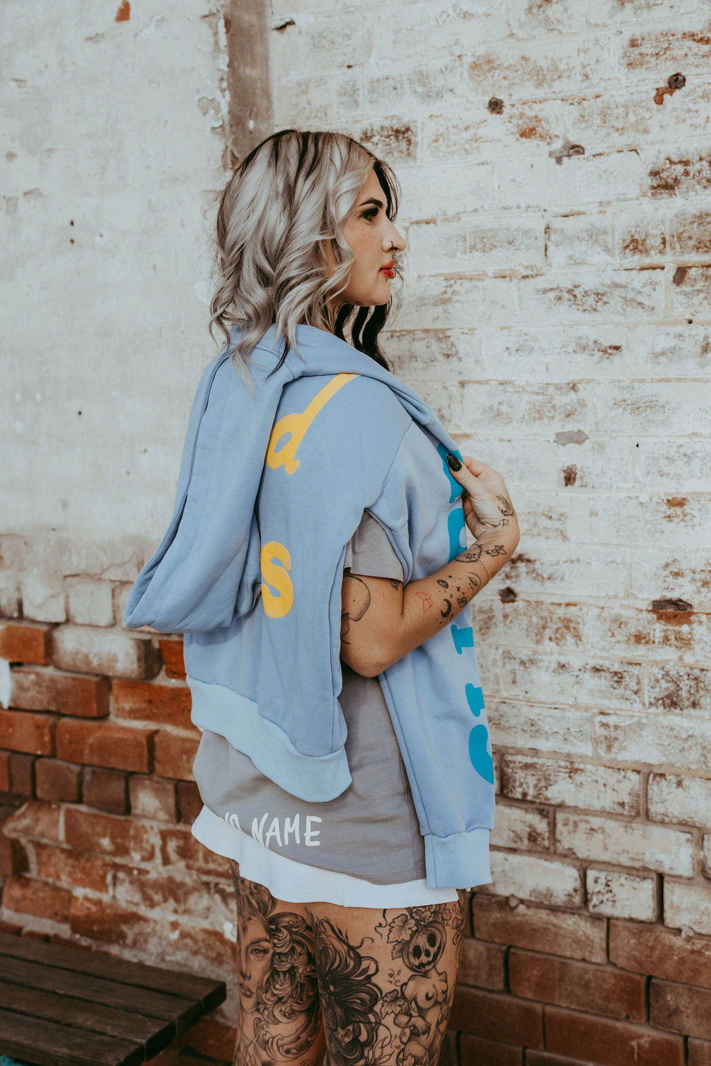 Field of Mars Hoodie - Blue Haze