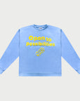 Open to Possibilities Reversible Sweater - Blue Haze