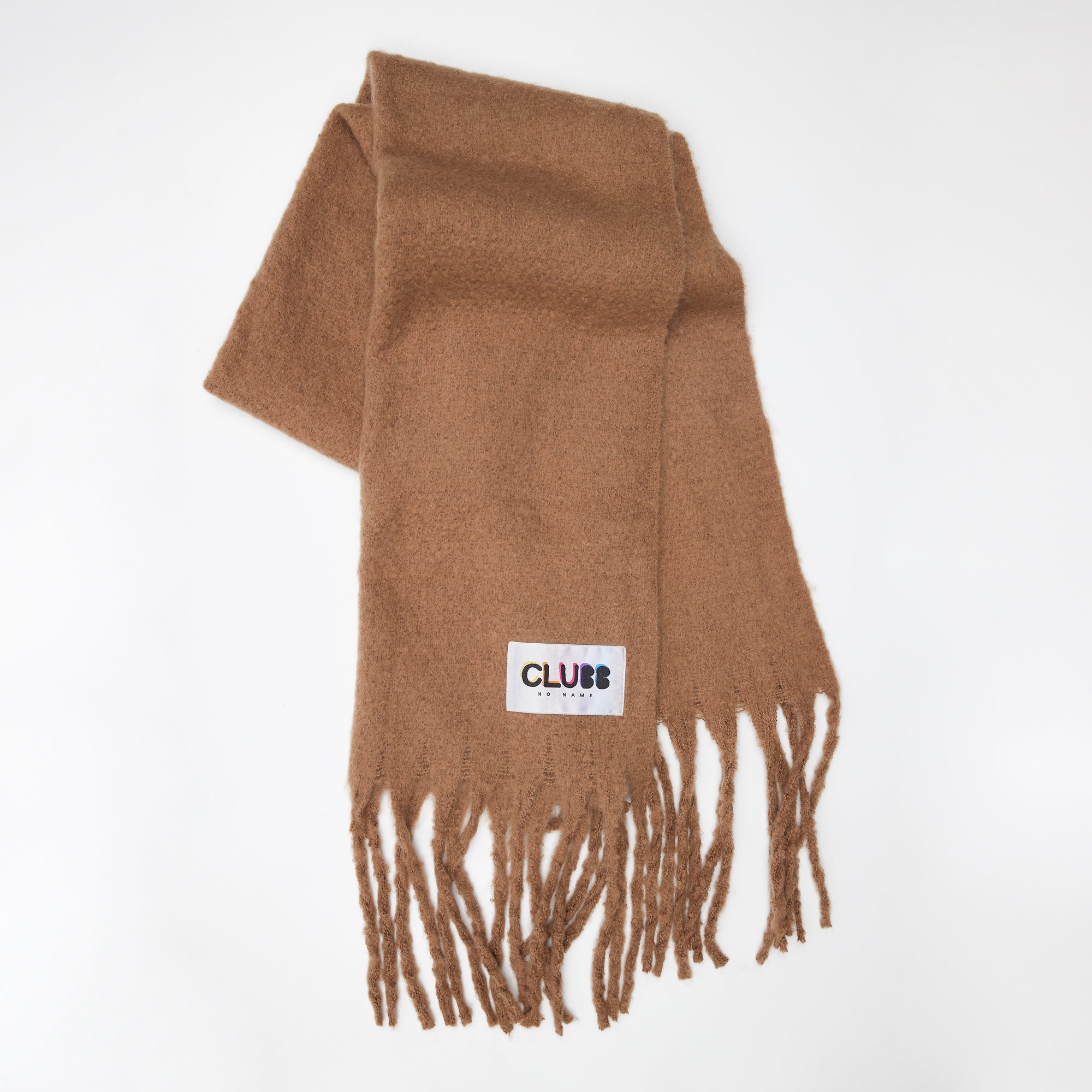 OVERSIZED SCARF CAMEL