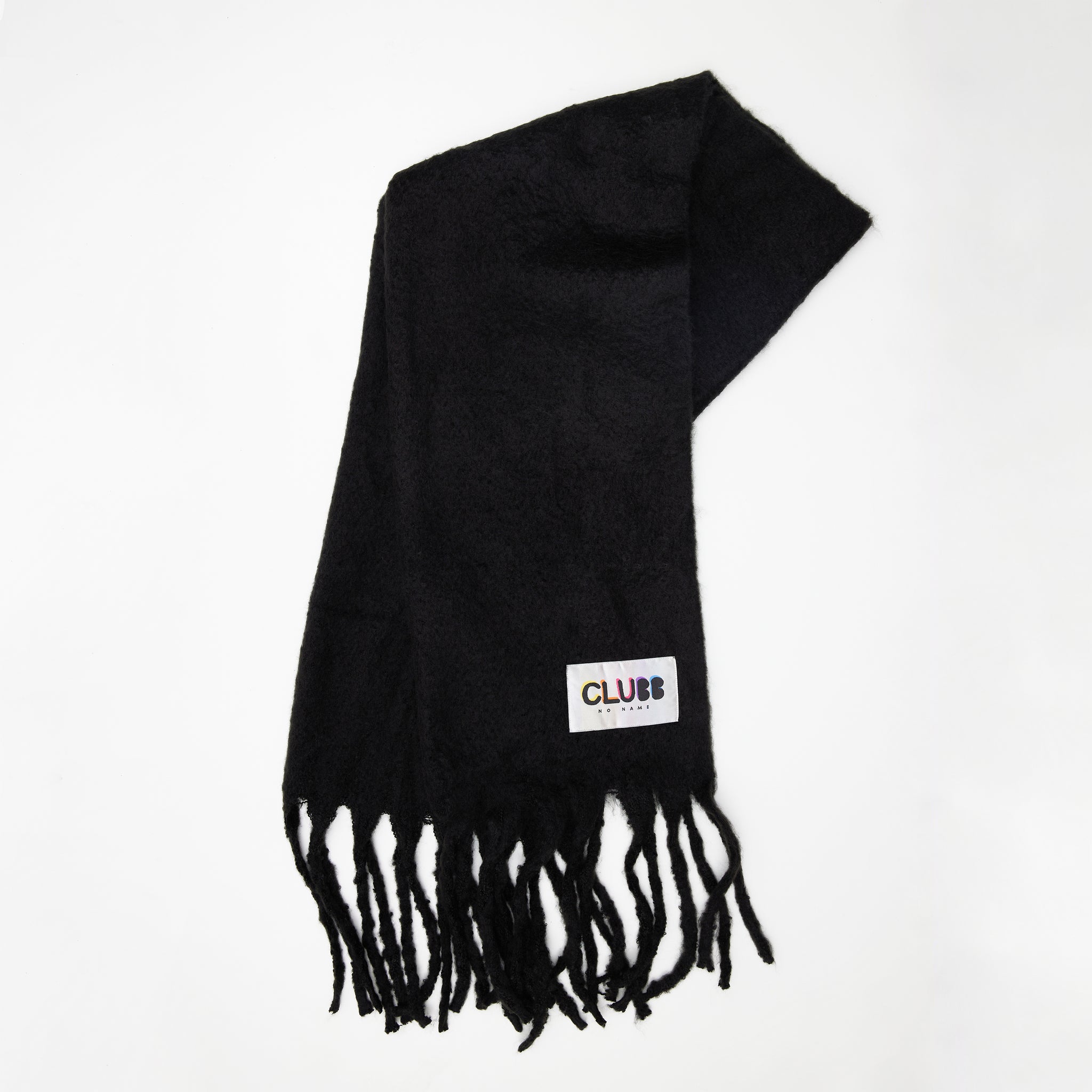 OVERSIZED SCARF BLACK