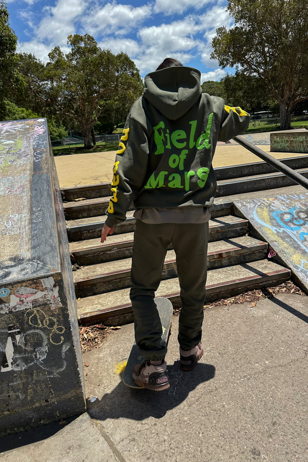 Field of Mars Hoodie - Forest Night