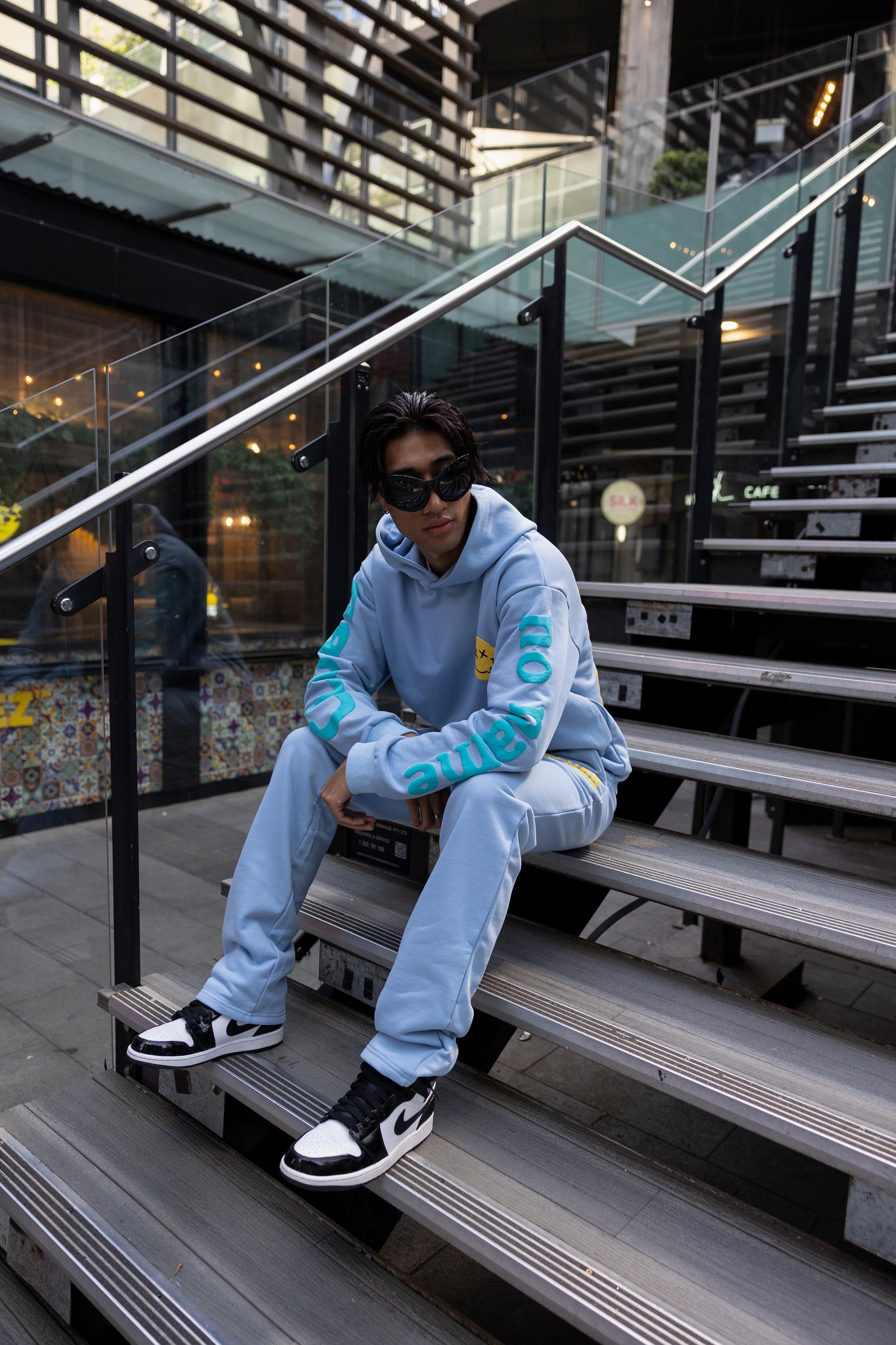 Field of Mars Track Pants - Blue Haze