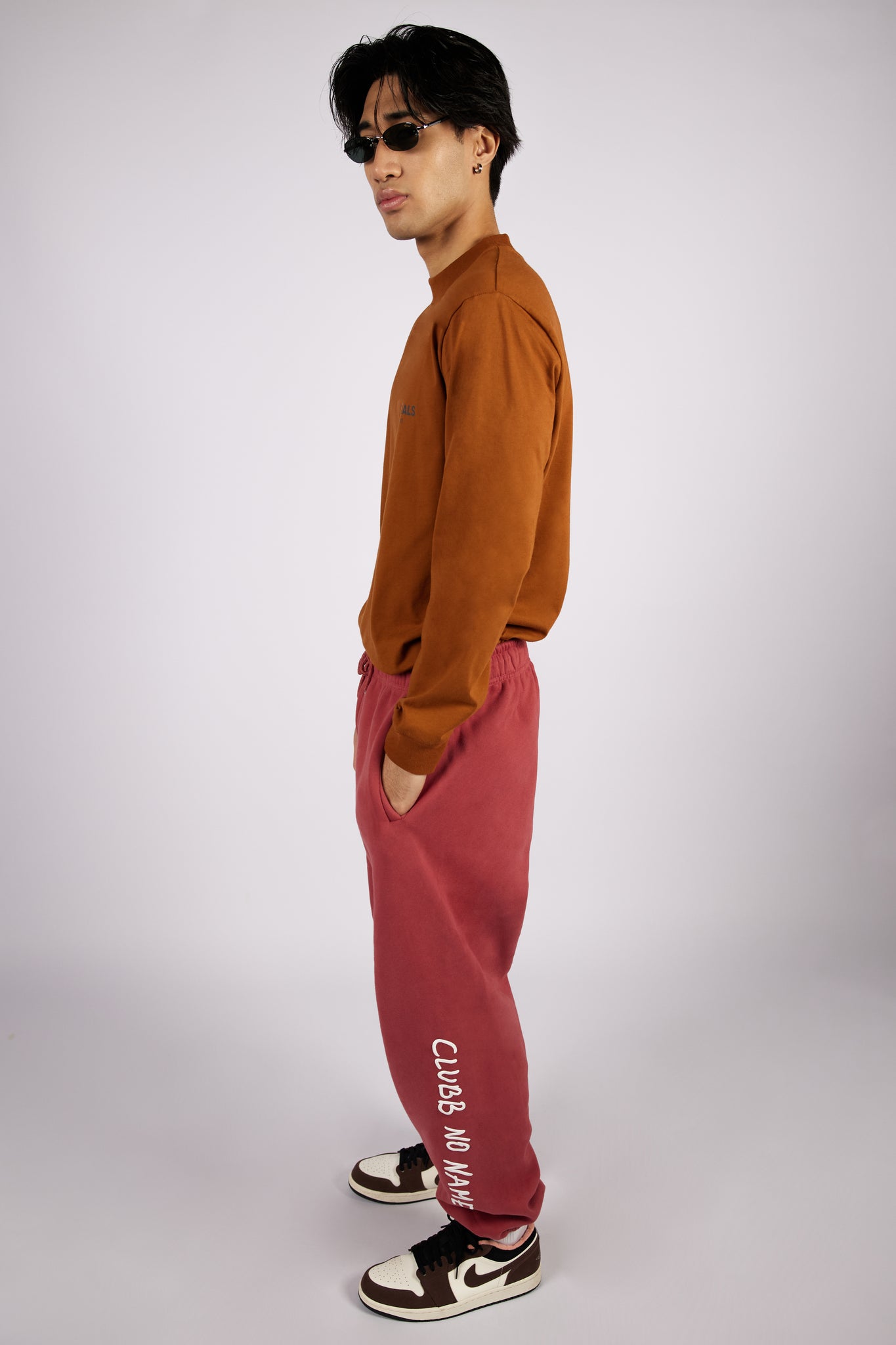 Track Pants - Berry