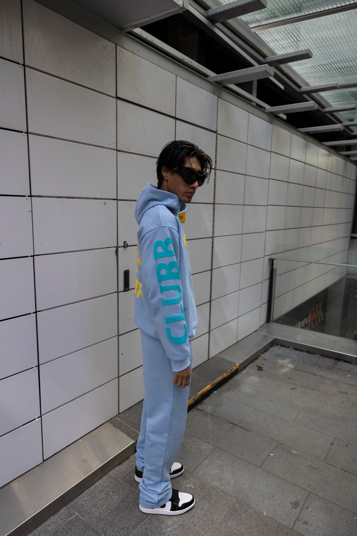 Field of Mars Track Pants - Blue Haze