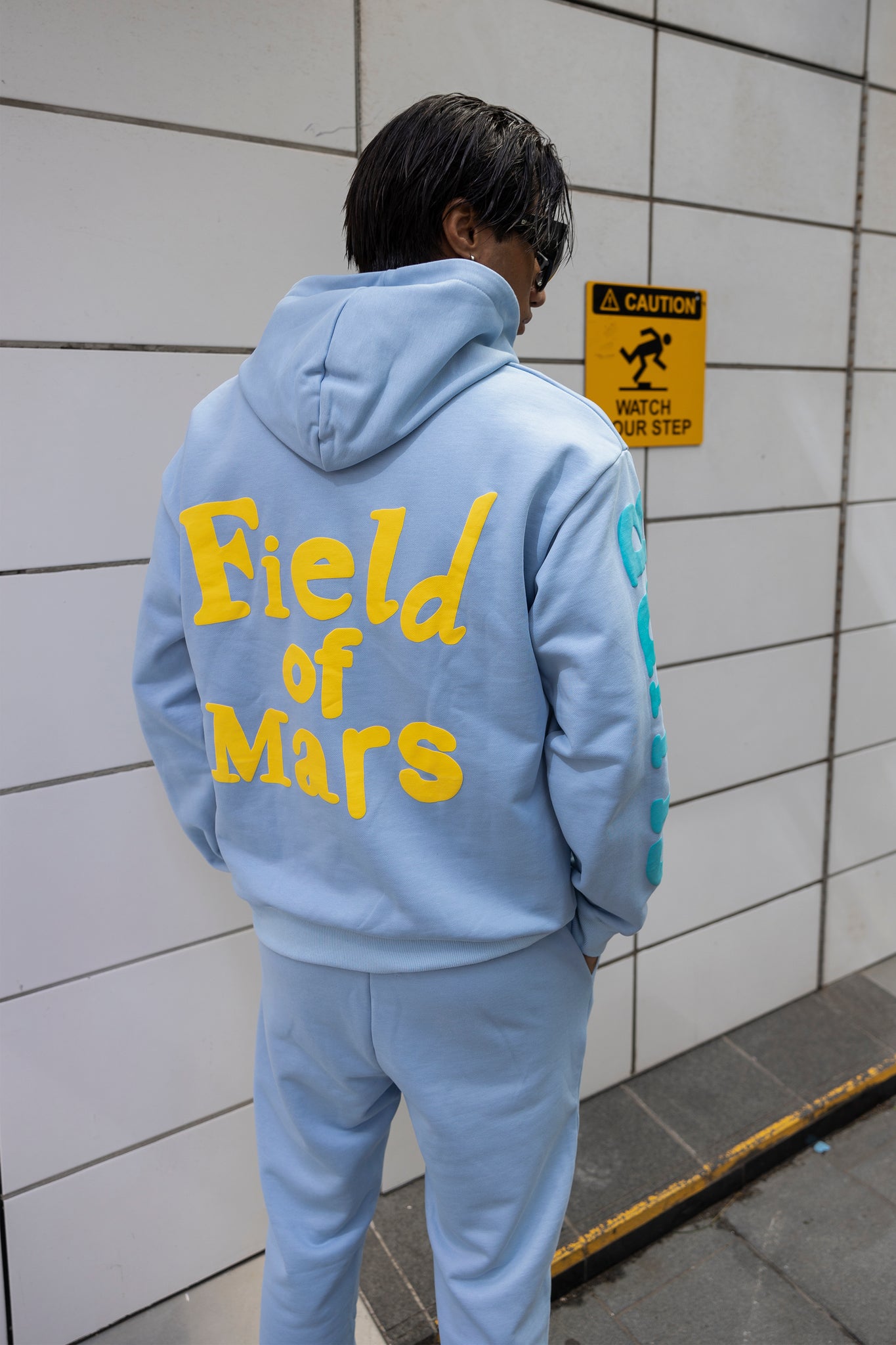 Field of Mars Hoodie - Blue Haze